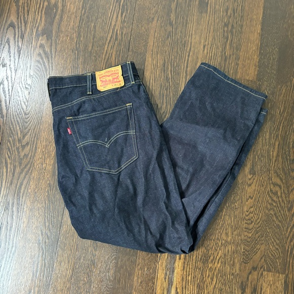 Levi's Other - Levi's 541 Jeans Athletic Taper Blue Denim Mens 40x30 Classic Dark Wash